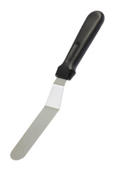 Fototapeta premium small chefs palette knife with black handle
