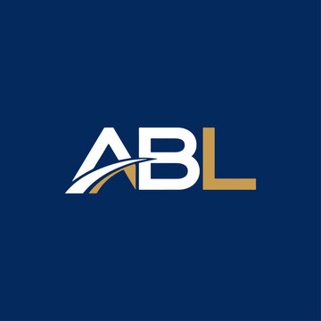 Modern ABL Letter Logo Vector Design Template