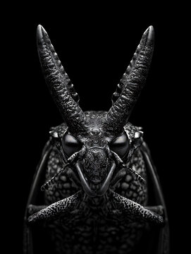 Owl butterfly, or large beetle