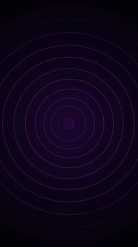 Exploring Deep Purple Circles in Abstract Vacuum Visual
