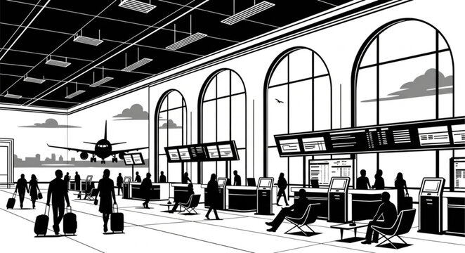 train in the subway