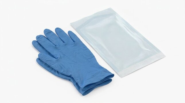 Disposable medical gloves and supplies packaging