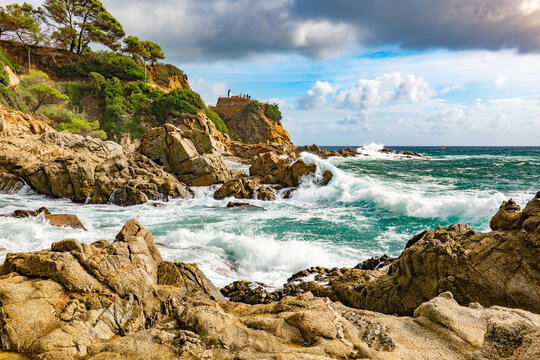 Lloret de Mar, Costa Brava in Spain's Catalonia region