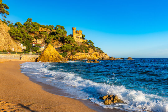 Lloret de Mar, Costa Brava in Spain's Catalonia region