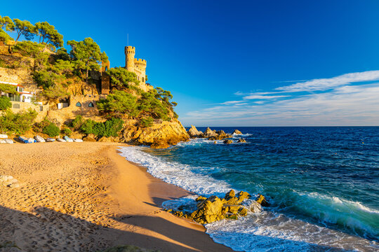 Lloret de Mar, Costa Brava in Spain's Catalonia region