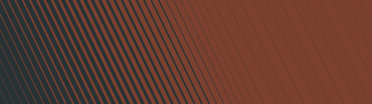 Trendy brutalist geometric pattern with fading oblique line visual effect