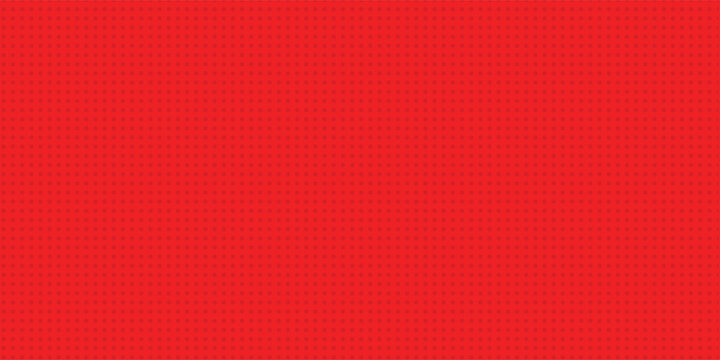 Abstract dots halftone red color pattern gradient texture with technology digital background. Pop art comics style.