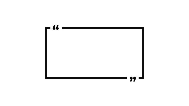 Animated Quote Boxes with Subtle Motion Against Clean Background for Presentations and Social Media