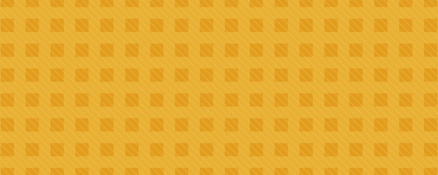 Yellow Vichy Background. Gingham Seamless Pattern. Tartan Plaid Wallpaper.
