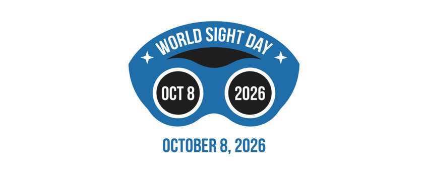 Global Vision Awareness Day Illustration with Stylized Eye Health Icon