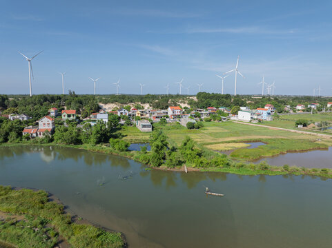 River Delta Panorama