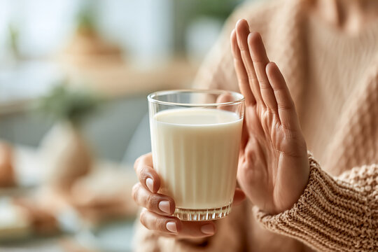 「牛乳はいりません」：アレルギーや不耐症を示す手のサイン
