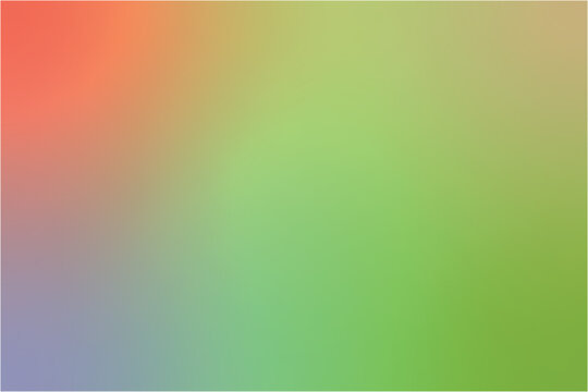 Botanical green gradient background with natural tones