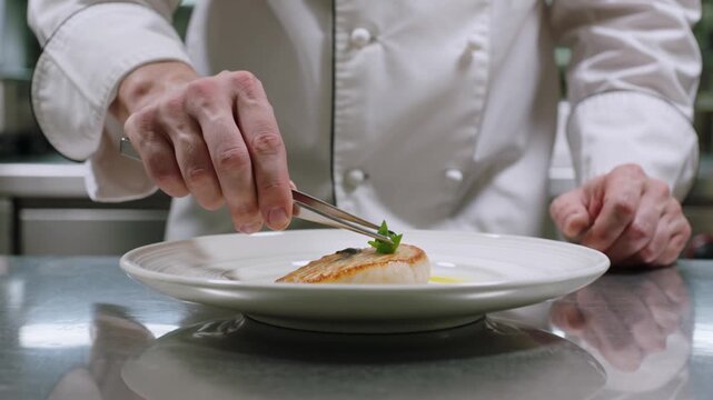 chef preparing food