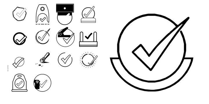 Hole Punch Unchecked Premium Icon Style Outline Icon