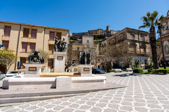 Calascibetta, province of Enna, Sicily, Italy, Europe