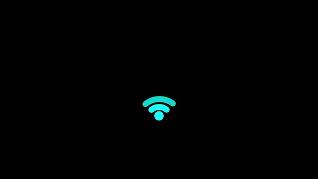 Wifi signal icon. Web network connect logo sign. icon on white color background.