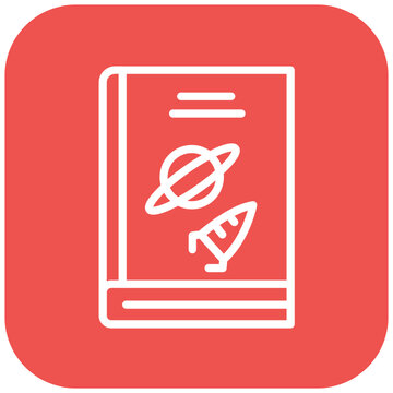 Vector Design Literary Style Icon Style