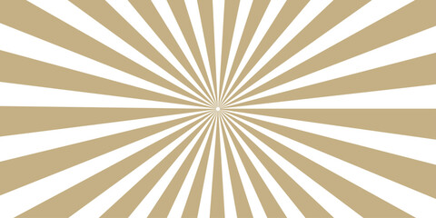 A striking sunburst pattern in muted gold and white radiates outwards from a central point, creating a dynamic and energetic abstract graphic. © Asad Visuals