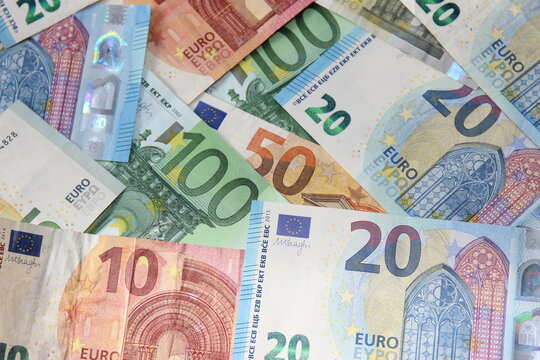 Euro, Geldschein, Banknoten