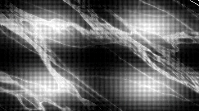 Halftone pattern with diagonal gray lines on screen texture