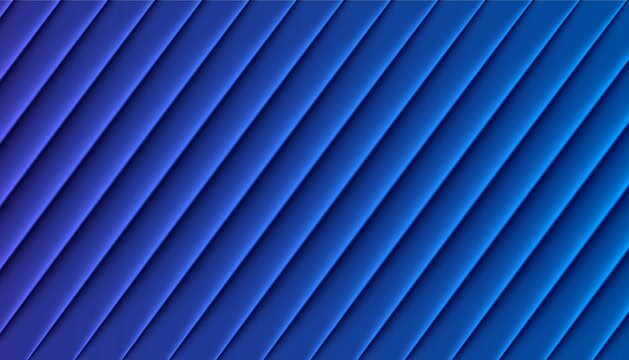 Abstract diagonal stripes background with blue and purple gradient colors