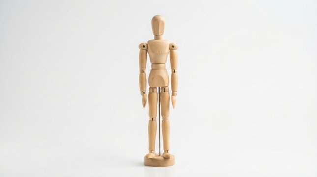 Wooden artist mannequin jointed figure for drawing and sketching