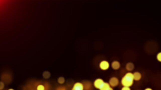 Golden Summer concept the motion of bokeh sunlight natural shadow overlay loop background, logo titles in award, music, wedding, anniversary, party and presentation backdrops, corporate.