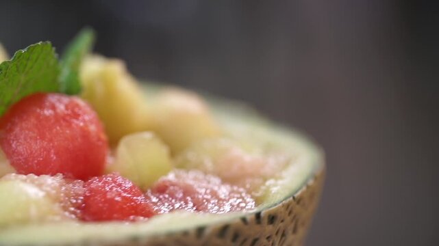 Melon dessert cake beverage side dish pickles k food chef cuisine 멜론 디저트 케익 음료 반찬 장아찌 한식 셰프 요리 음식 한국 디저트 미니멜론 식재료