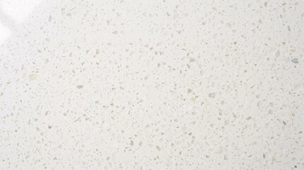 Naklejka premium Terrazzo Stone Pattern Background with White Cream Surface and Polished Decorative Chips