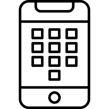 Mobile Passcode Icon
