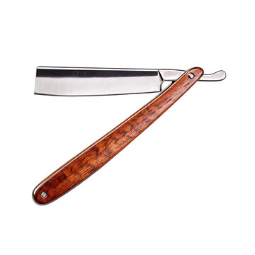 Straight razor, image asset stock