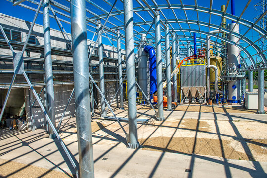 Chemical industrial plant for metal recovery and electroplating salt manufacturing systems with large storage tanks