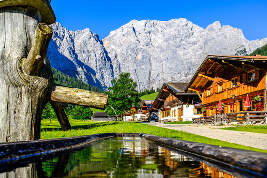 famous valley in austria - alpe eng