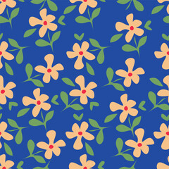 Obraz premium seamless floral pattern