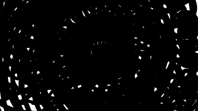 High Contrast Abstract Black Ink Doodles and Scribbles Texture