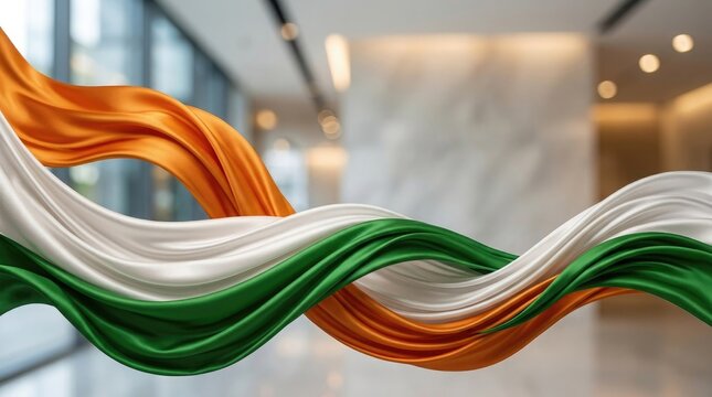 Independence day background with indian flag colors india independence backround