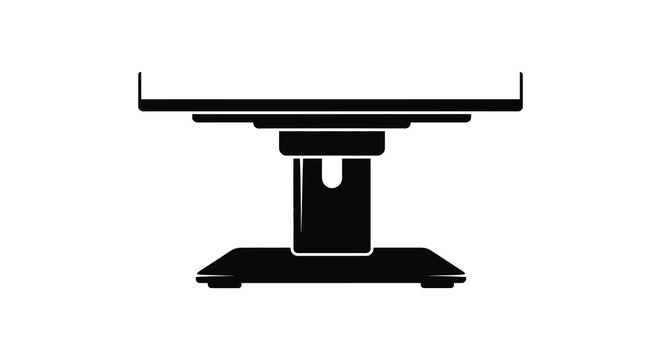 Rotating display stand silhouette platform turntable exhibit