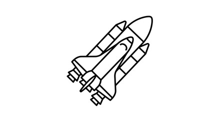 Space Shuttle Illustration © Matahari