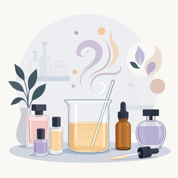 Perfume making process creating natural fragrance essence