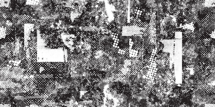 Imprint texture endless pattern . Raw print texture. Printing effect.Grunge analog textured surface . Vector printed texture .Screen print endless pattern. offset print

