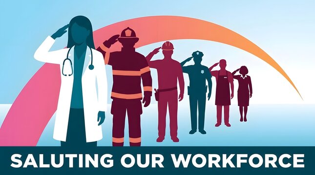 Labor day usa canada honoring frontline workers and essential professions