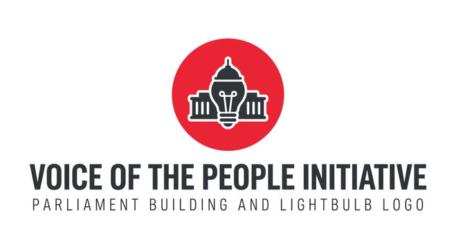 Voice of the People Initiative Parliament Lightbulb Logo
