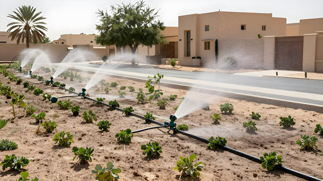 Automated Fertigation Technology Delivering Water and Nutrients to Crops Efficiently