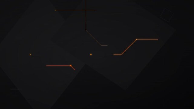 layered vector neural mesh charcoal orange glow