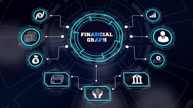 Modern method of corporate report tracking using a creative financial graph model integrated inside a secure cloud system