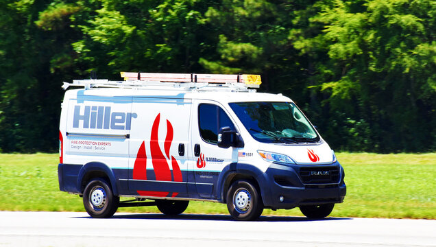 The Hiller Companies Van, Interstate 95, North Carolina, USA