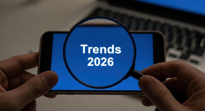 Future business trends research stock photograph