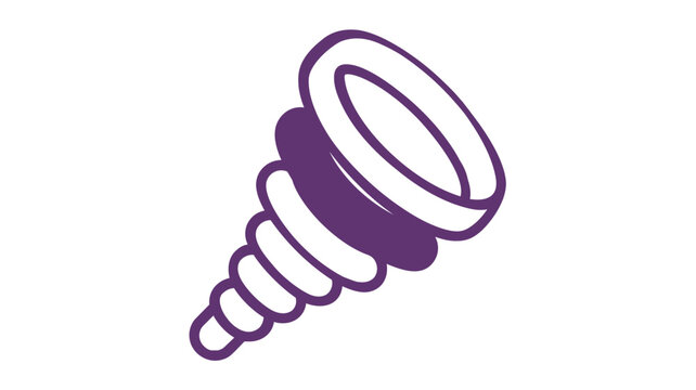 A clean flat vector line icon of a party horn making a cheerful sound, perfect for birthday promos, celebration alerts, and event graphics.