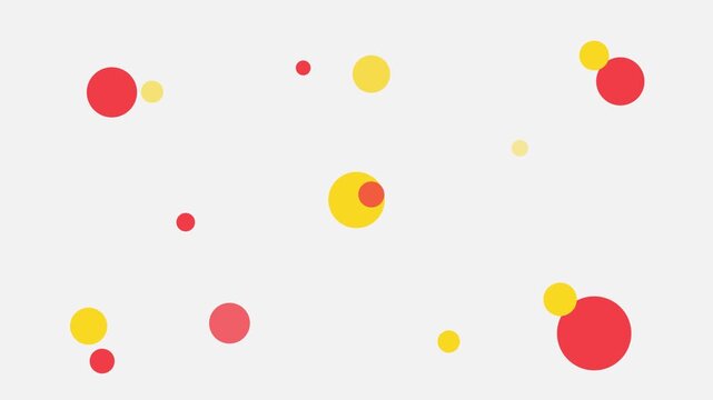 Minimal Flat Design Cellular Automata Pattern
